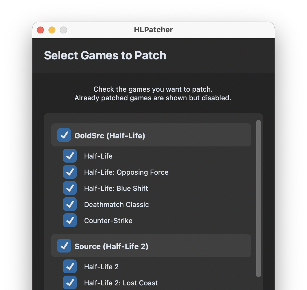 HLPatcher